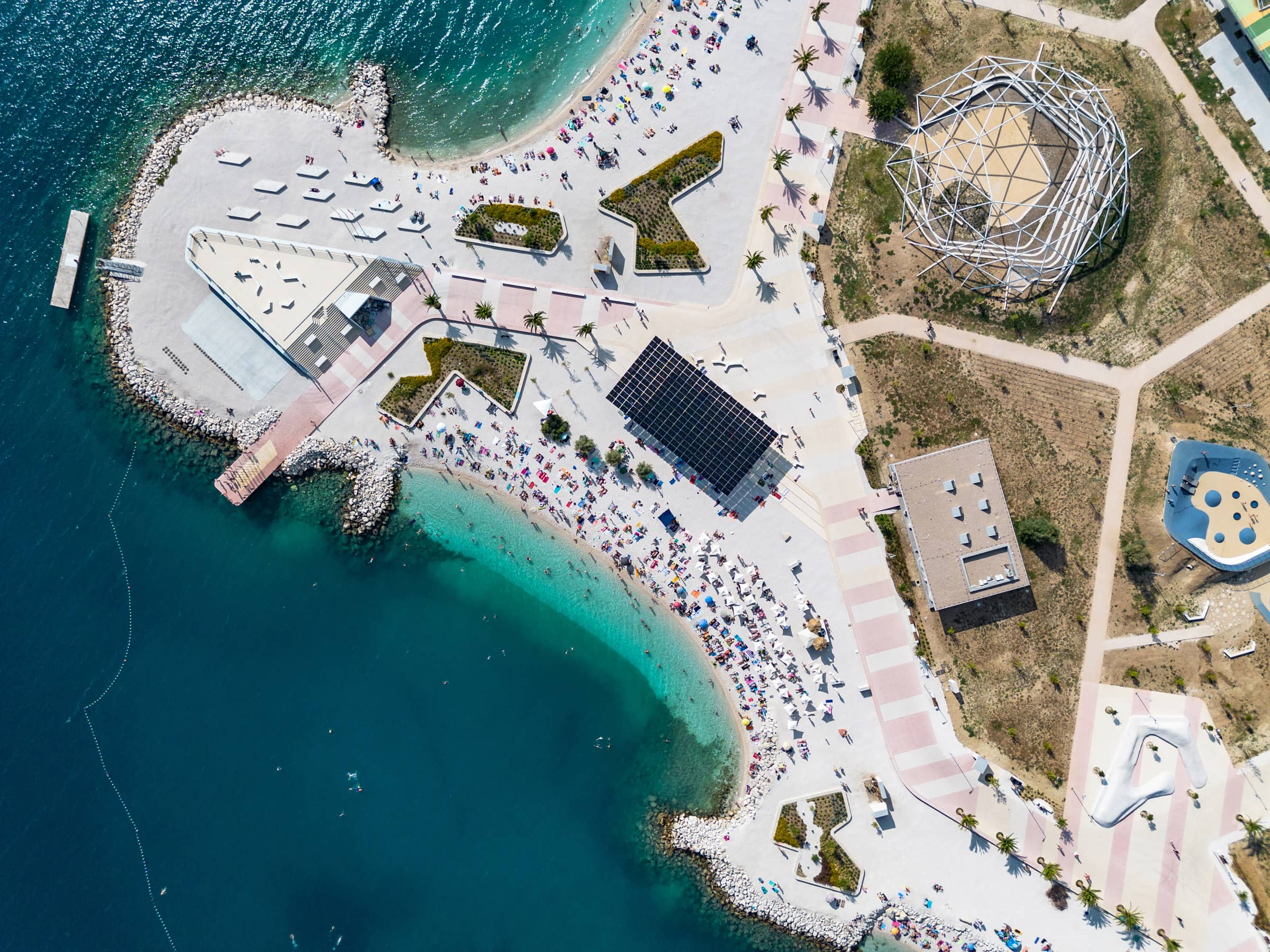 Uređenje Žnjanskog platoa, Split