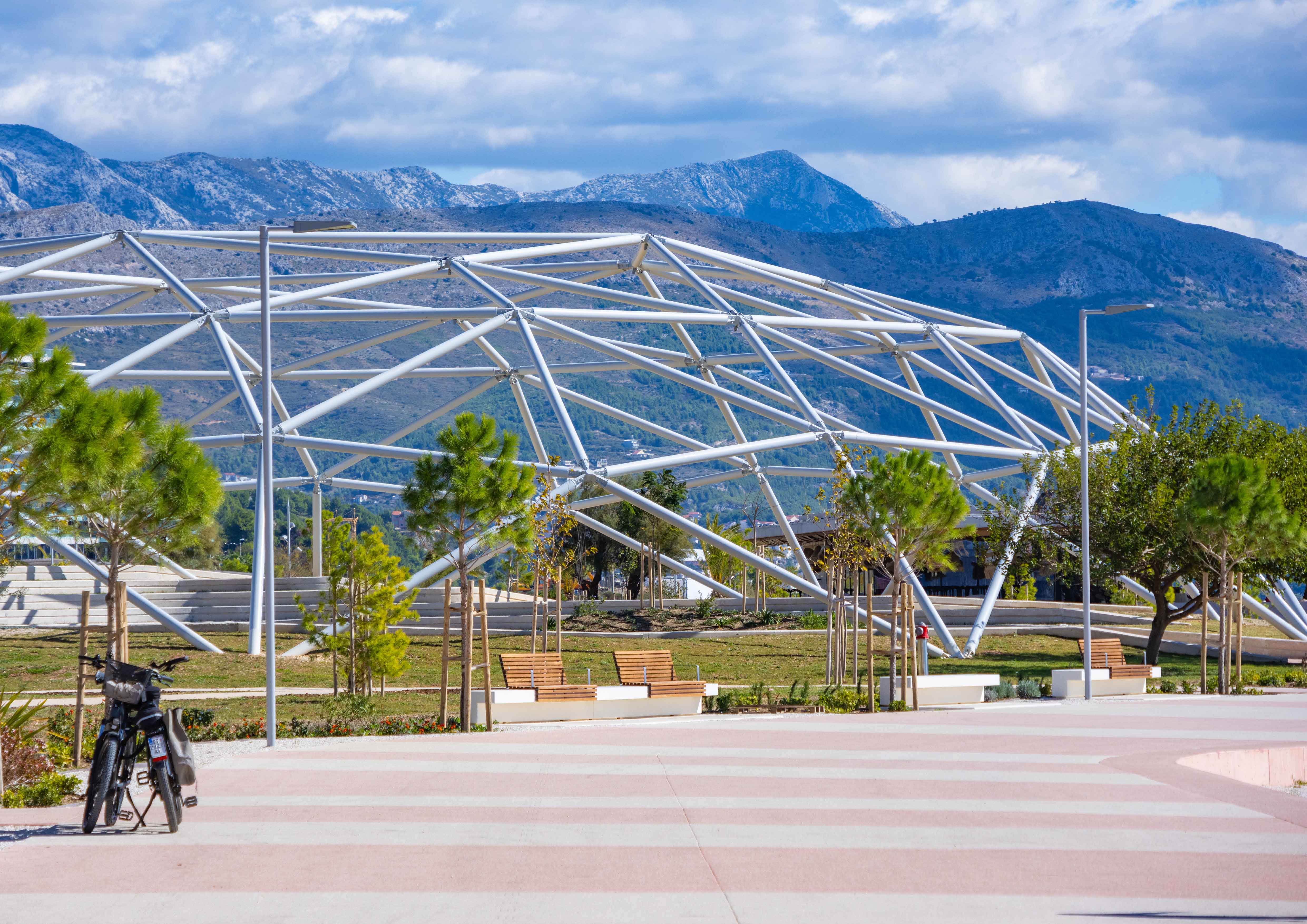 Design of the Žnjan Plateau, Split
